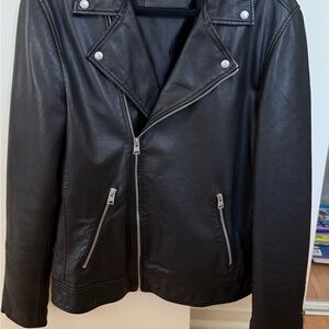 All Saints Black Biker Jacket